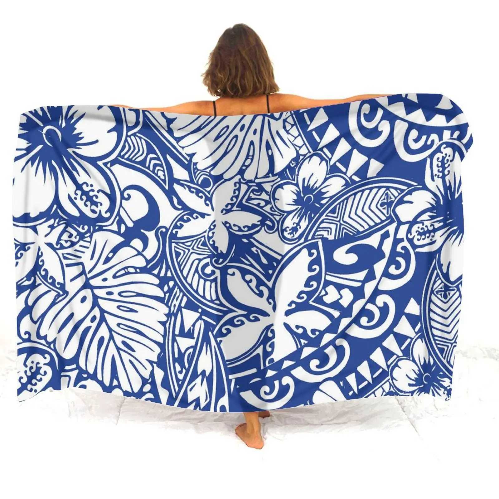 Customized beach jacket for women soft and comfortable summer cool sarong beach Polynesian party sexy jacket customization W250120