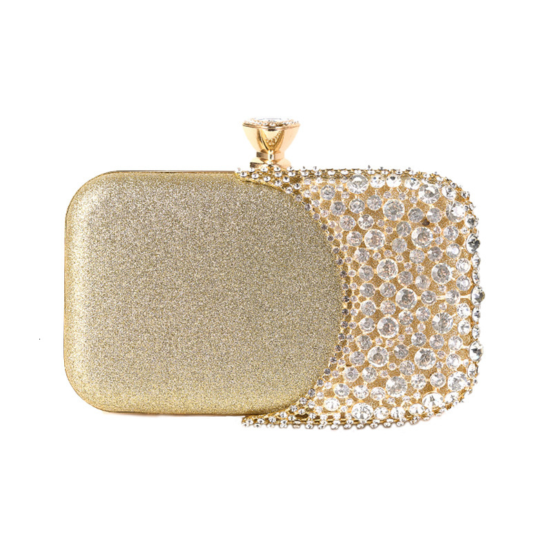 Diamond Dinner Women's Banquet Bag, Versatile Dress, Evening Gown, Rhinestone Hand-Held Bag