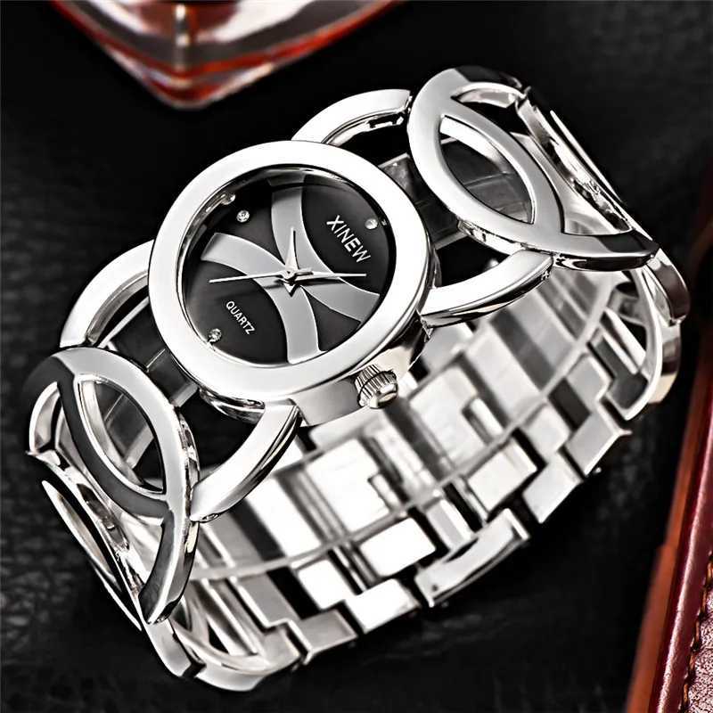 Luxury Brand Lady Gold Watches Fl Stainless Steel Magic Wen Bracelet Womens Watches Famous Brands Montre Vintage Femme 2024 X250203