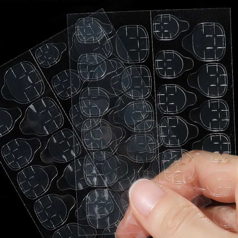 20 Sheets 480pcs Double Sided Adhesive Glue Sticker Sticky Tape Nail Glue For Fake Designs False Nails Art Tips Acrylic ManicureXJ250120