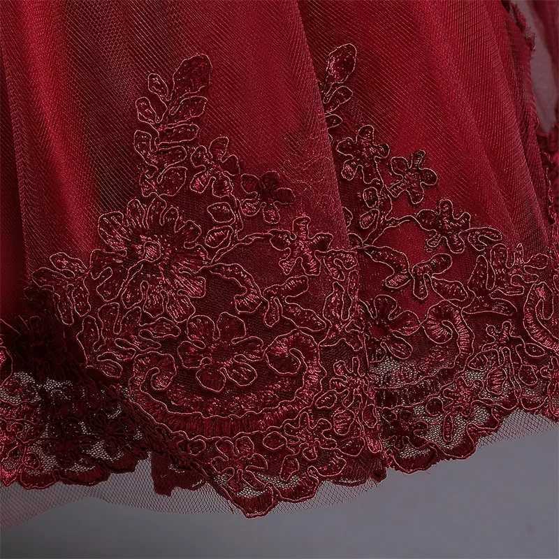 Baby Girl Dress Elegant Princess Dress Baby Birthday Party Dress Preschool Ball Dress Christmas Dress Vestido Dress X250203