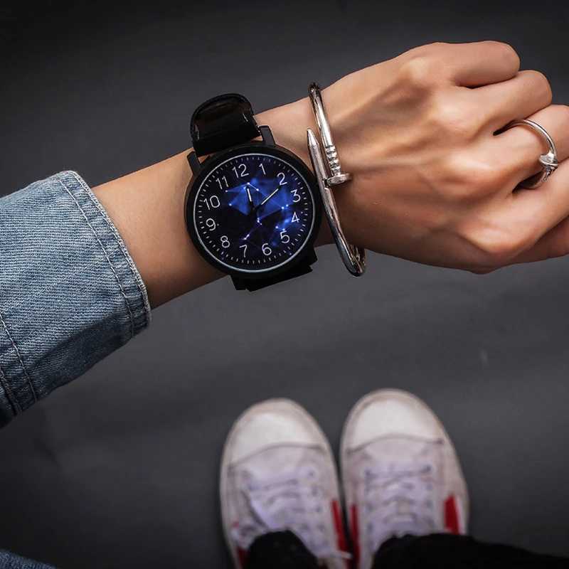 Fashion Wrist Watch Wen Quartz Wristwatches for Ladies Clock Fem Hours Hodinky Montre Femme Large Dial PU Womens Watch X250203