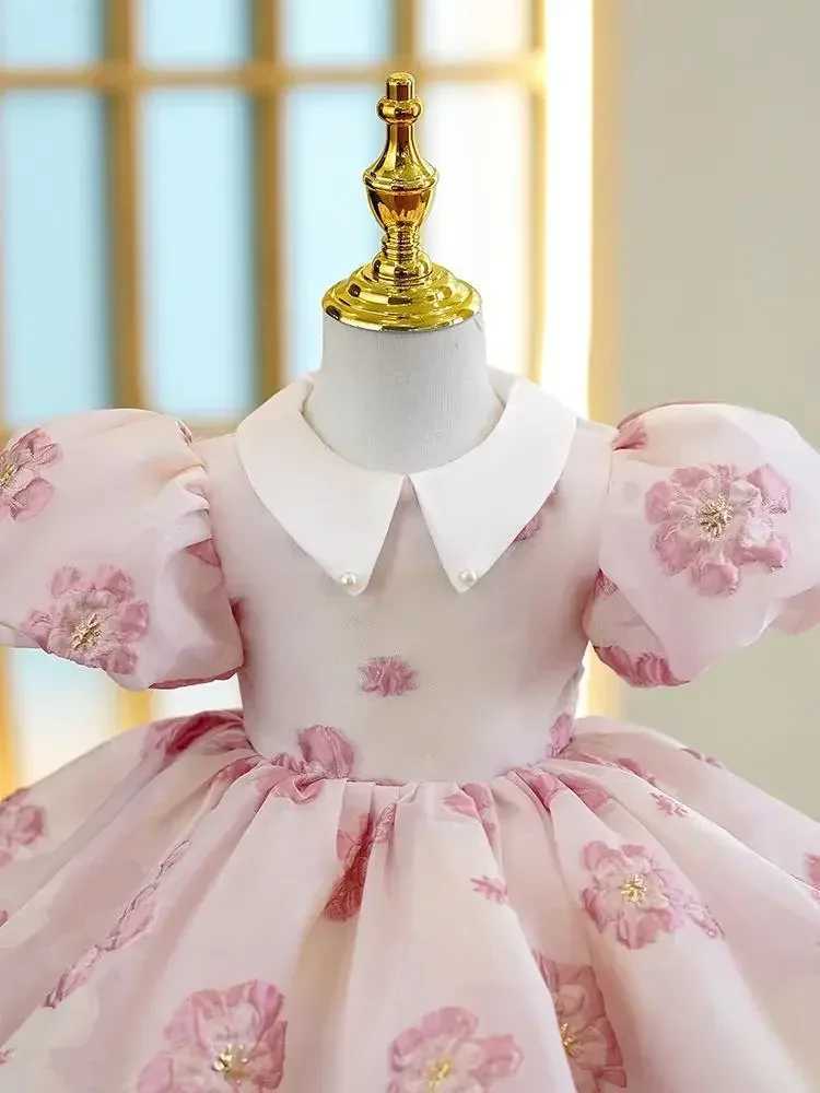 Baby Baptist Dress Birthday Party Dress Childrens Princess Flower Girl Wedding Dress Easter Eid al Fitr Dress X250203