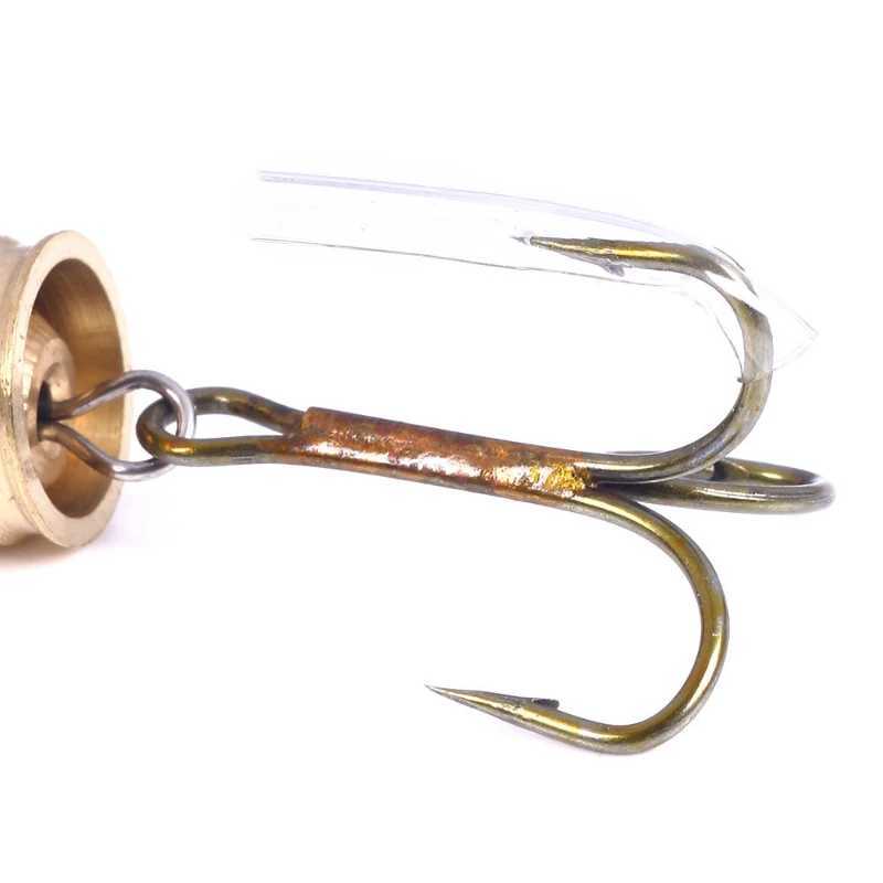 Blade Rotating Metal Lure 5g 6g 8g 10g 16g Artificial Spoon Bait Sequins Spinner Wobbler Bait with Treble Hook Fishing TackleXJ250122