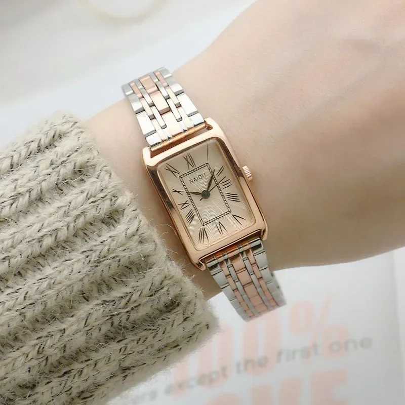 Ladies Steel Strap Watches for Wen Rectangar Ran Sc Watch Fashion Trend Thin Strap Quartz Wristwatches Womens Watch X250203