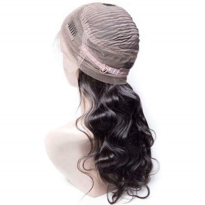 Wholesale 360 Natural Wave Lace Front Human Hair Wigs For Women 4c Edges Curly Baby Hair Glueless Wig Virgin Humain Hair perruque HD lace