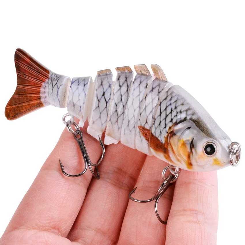 1 PCS Wobblers Fishing Lures Artificial Multi Jointed Sections Artificial Hard Bait Trolling Pike Carp Fishing ToolsXJ250122