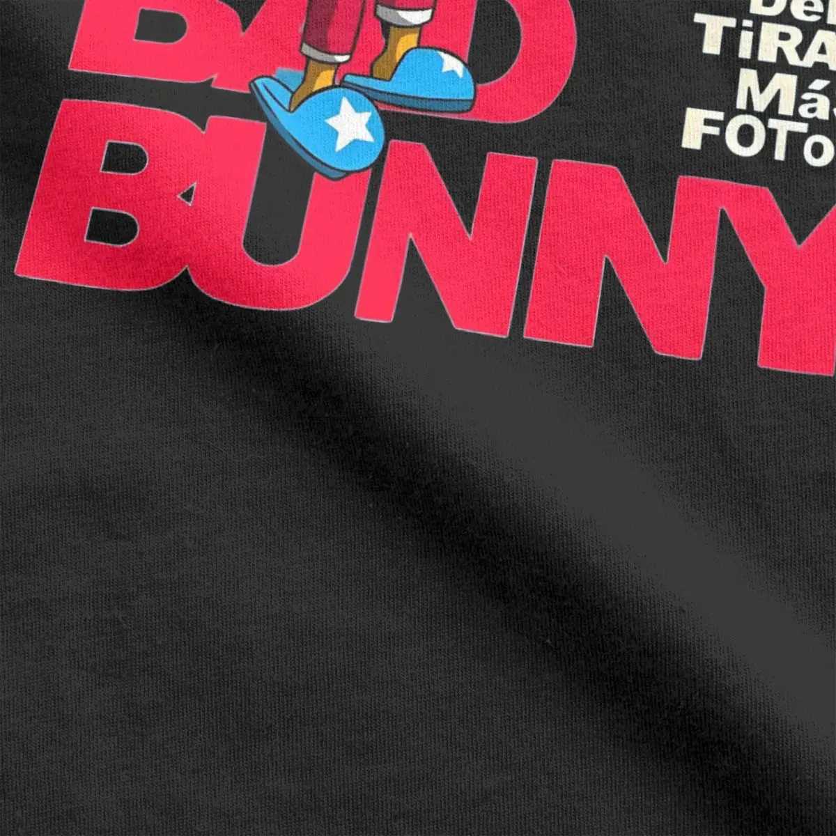 Haikyuu T Shirt DTMF With Bear Cartoon Debi Tirar Mas Fotos Printing Bad Bunnies Cotton T-Shirts for Men Summer Basic Top Tees X250203