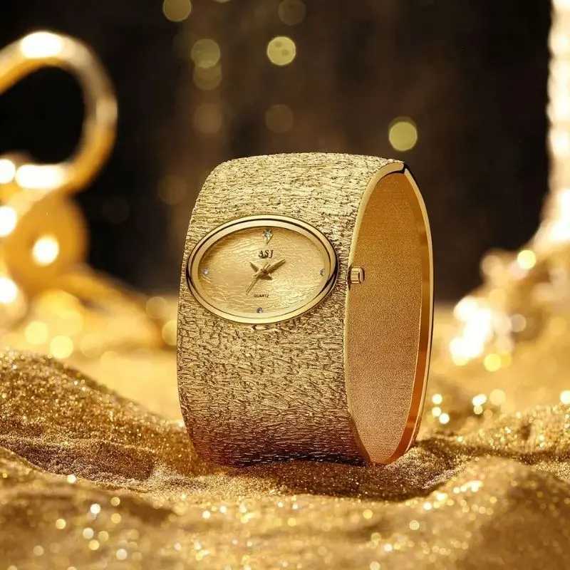 ASJ Wens Bracelet Watch Womens Watch Gold Luxury Bark Pattern Simple watch for wen watches for ladies X250203