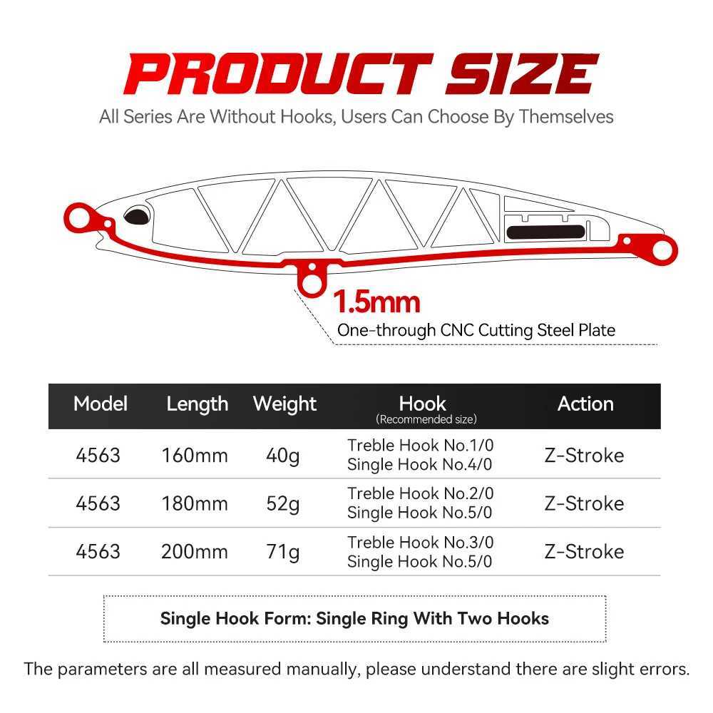 Kingdom GT Floating Pencil Sea Fishing Lures 160mm 180mm 200mm 40g 52g 71g Z Action Artificial Hard Bait Wobbler Saltwater LureXJ250122