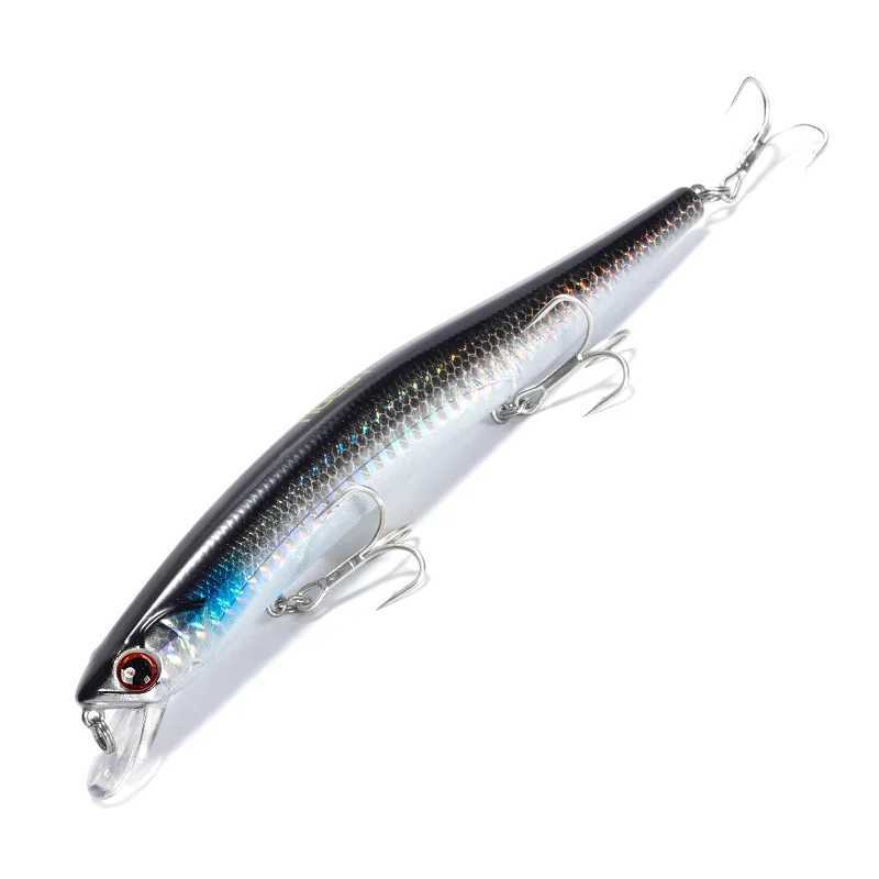 NOEBY Slim Lance Minnow 150mm 23g Fishing Lure Floating Wobblers Artificial Hard Bait for Pike Bass Jerkbait Fishing LuresXJ250122