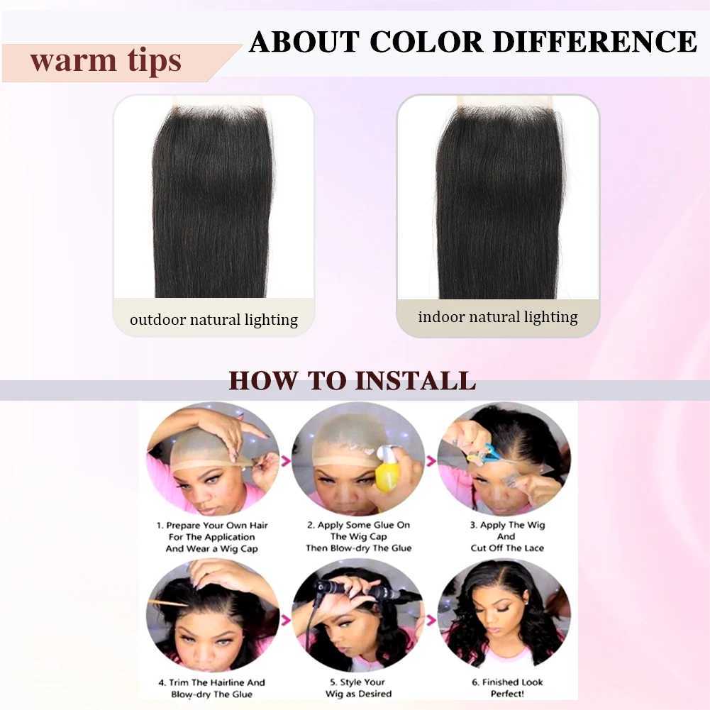 4x4 Lace Frontal Brazilian Straight Clo Human Hair Transparent Ear to Ear Frontal Extensions for WomenXJ250120