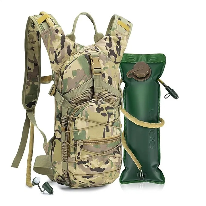 Hydrating Pack Backpack Daypack Water with 3L A Free LeakProof Bladder for Hiking Running Cycling Hunting 250121