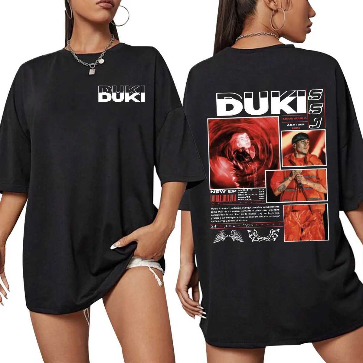 Rapper Shop ADA Tour 2024 Merch T-shirt Mens Women Clothing Hip Hop Vintage Short Sleeve T Shirt Cotton Cozy Oversized T-shirts X250203