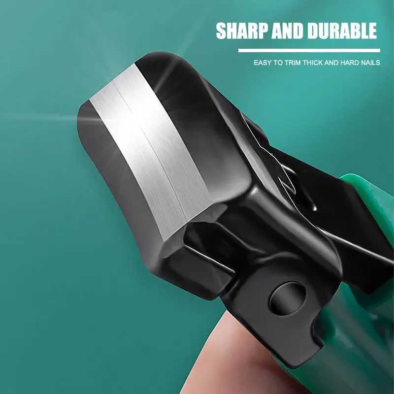 Newest Anti-Splash Nail Clippers Single Nail Clipper Thick Hard Special Nail Trimmer Large Size Household Thick NailsXJ250116
