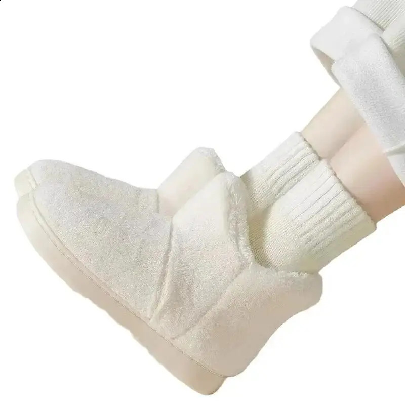 3 Pairs Women Socks Wool Autumn Winter Warm Snow Markron Color Thick Plush Hairy Soft Postpartum Stockings Floor Sleep Socks 250121
