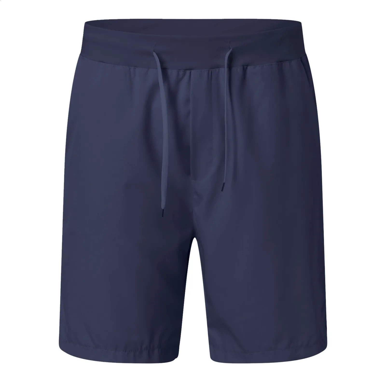 Breathable Sports Shorts Male Soild Casual Outdoor Running Training Fitness Cycling Fifth Pants Summer Mid Waist Slacks 250121