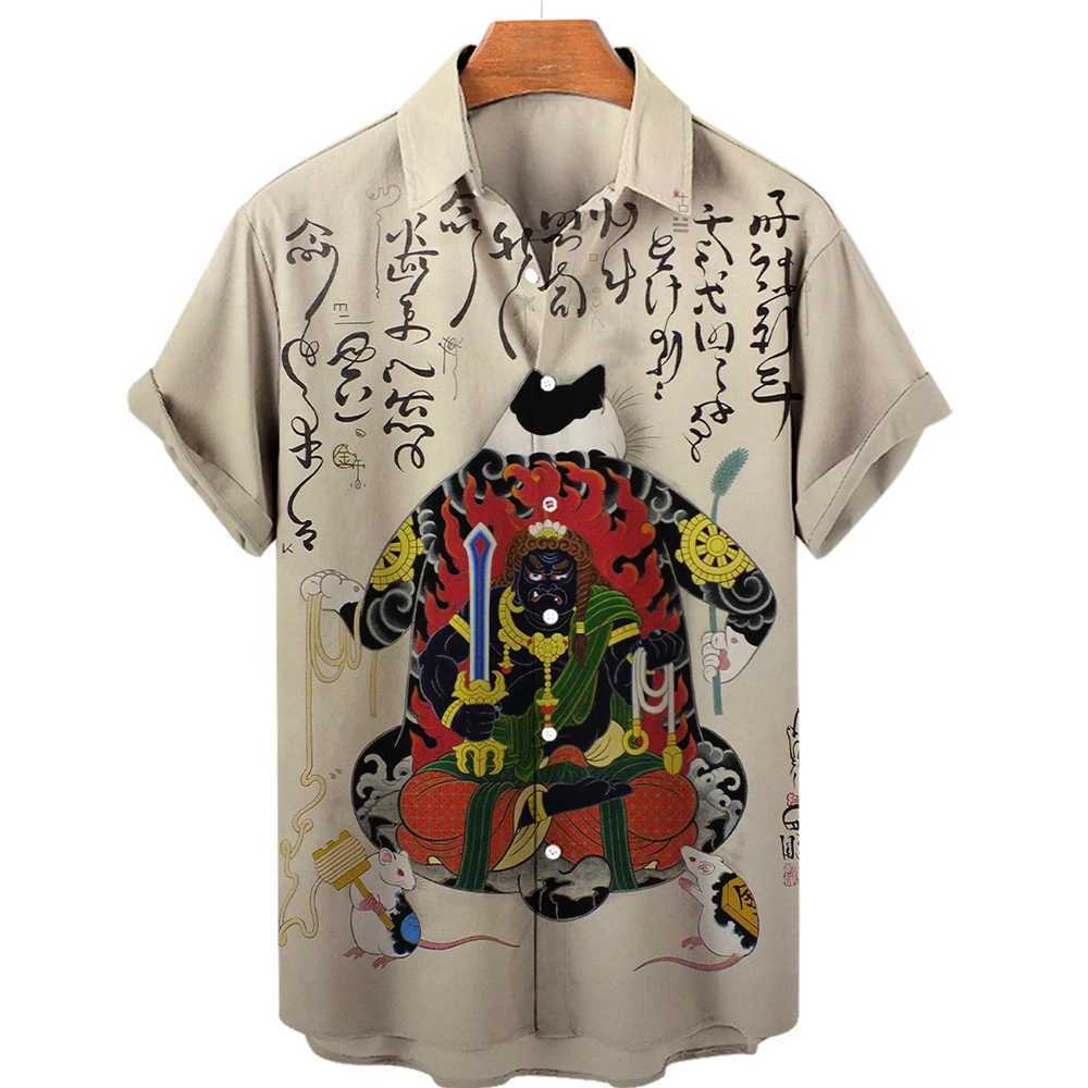 2023 Trendy New 3D Printed Shirts mens Hawaii Summer Beach Vacation Short Sleeved Shirt Comfortable And Casual Mens ClothingXJ250121
