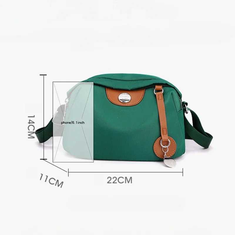 Womens Waterproof Nyl Crossbody Bag Ladies Luxury Designer Large Capacity Handbags Purse Female Casual Shoulder Pillow BagsXJ250121
