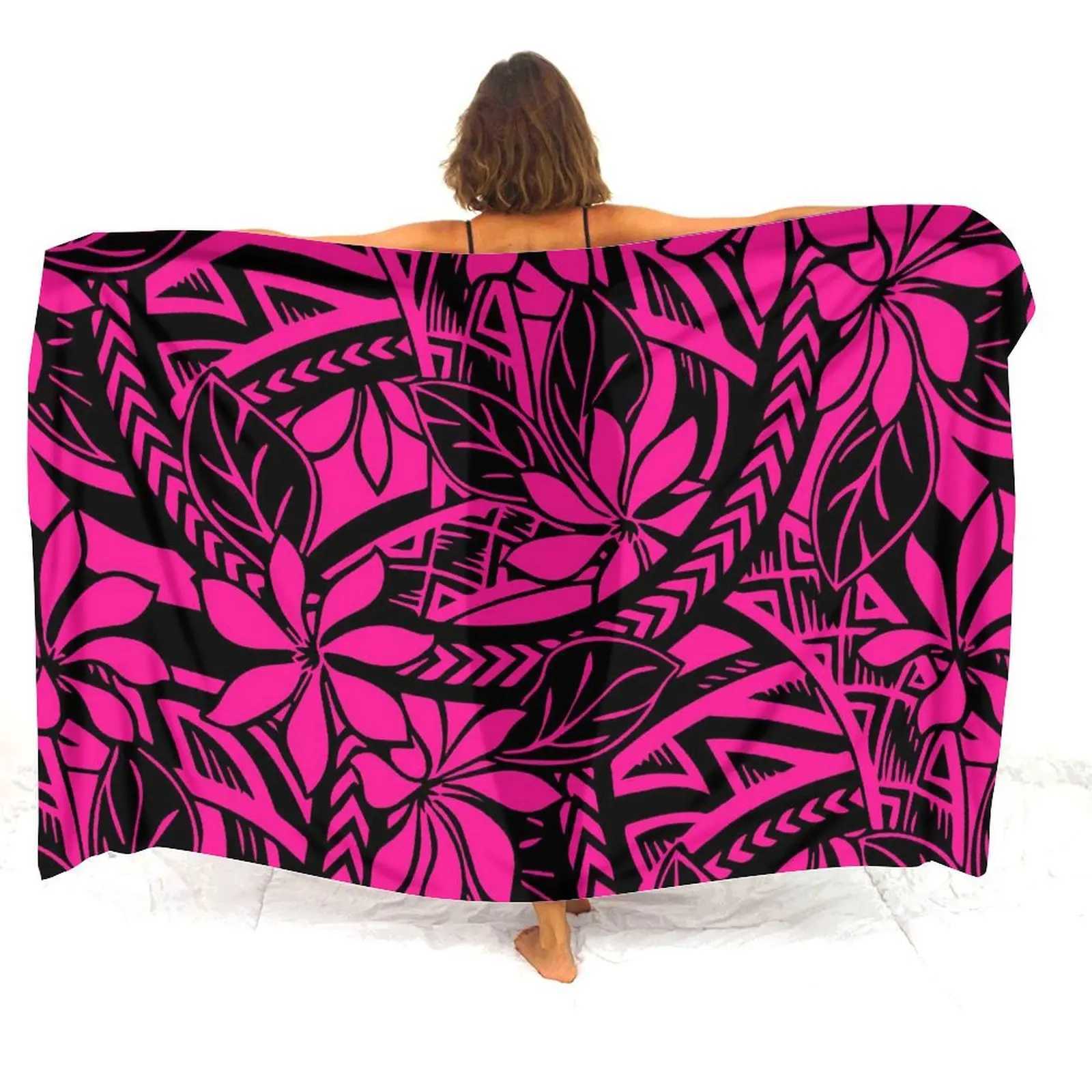 Polynesian Traditional Print Custom Long And Short Sizes Custom Pattern Comfortable Breathable One-Piece Coat W250120