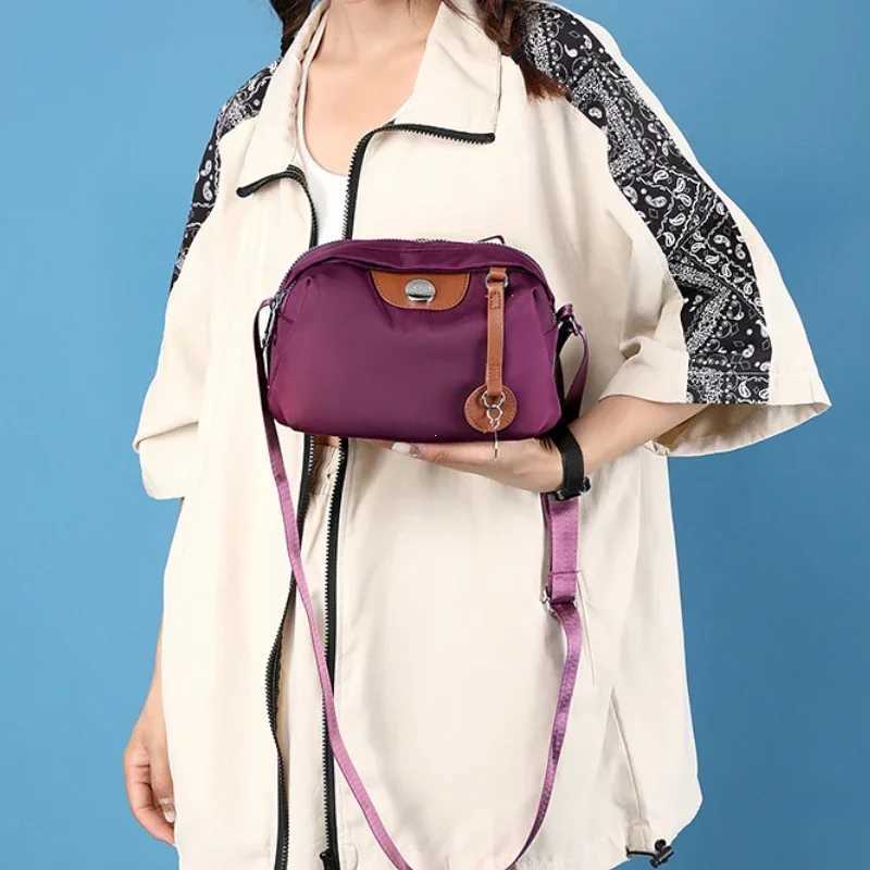 Womens Waterproof Nyl Crossbody Bag Ladies Luxury Designer Large Capacity Handbags Purse Female Casual Shoulder Pillow BagsXJ250121
