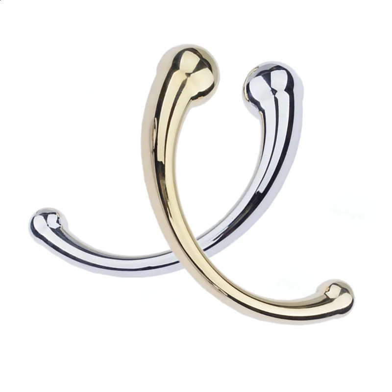 Two Ended Pure Metal Prostate Massager Anal Dildo Butt Plug for Couple Gay Double Take out G-Spot P-Spot Stimulator Sex Toys 250108