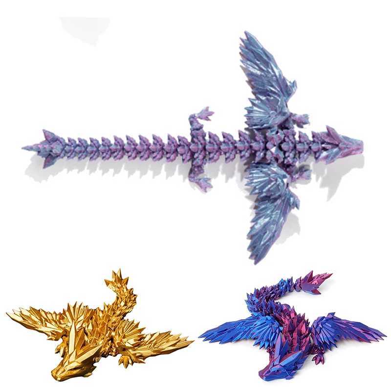 Rotatable Egg House of Dragon 3D Printed Animals Chinese New Snake Year Gift Home Decor Free shipping