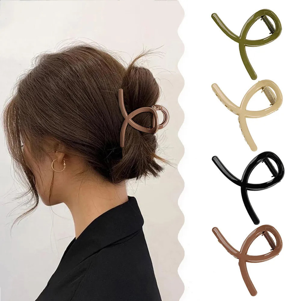 6 Pcs Hair Claw Clips 3.1 Matte Non-slip Hair Clips for Women Big Strong Hold Jaw Clip for Thick and Long Hair Lady Women Gir 250120