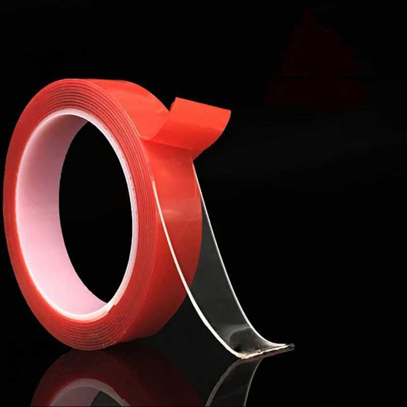 1 Roll Double Sided Nail Art Adhesive Tape For False Tips Nail Art Display Creative Design Nail Stickers Strong Sticky GlueXJ250120