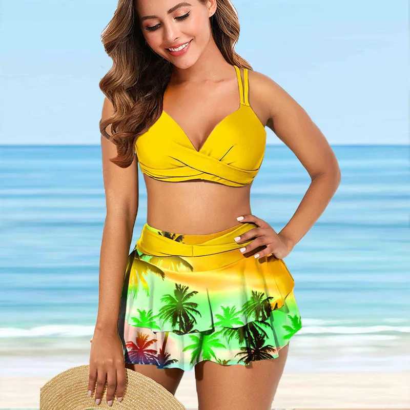 Haiian Sexy Ladies Sexy Vest Trend Set with Breast Revealing Summer Vacation Bikini S-5XLXJ250120