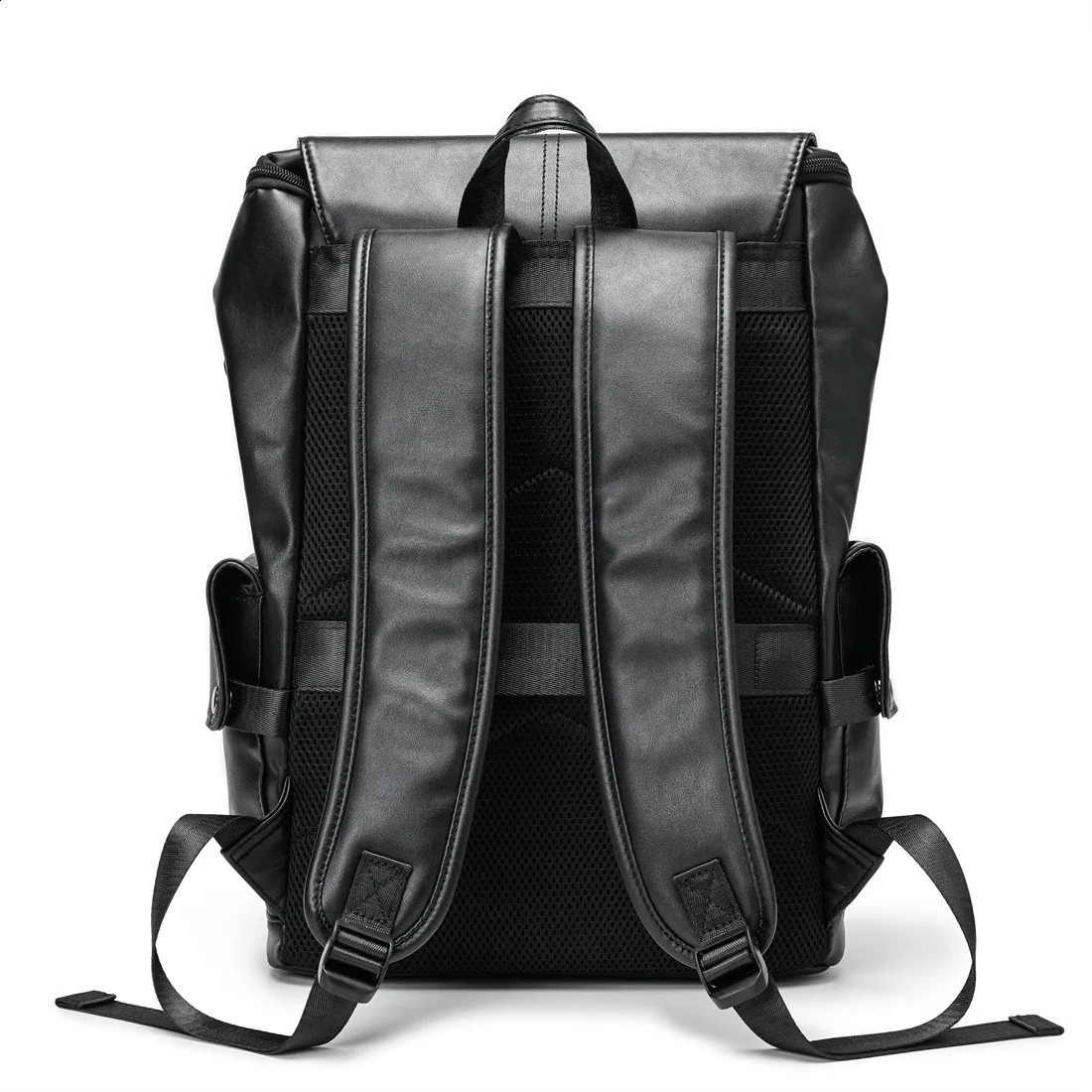 High Quality Backpack Men Leather Mens Backpacks USB Charging Back Pack 14 Inch Laptop Bag Large Capacity Travel Backbag 250122