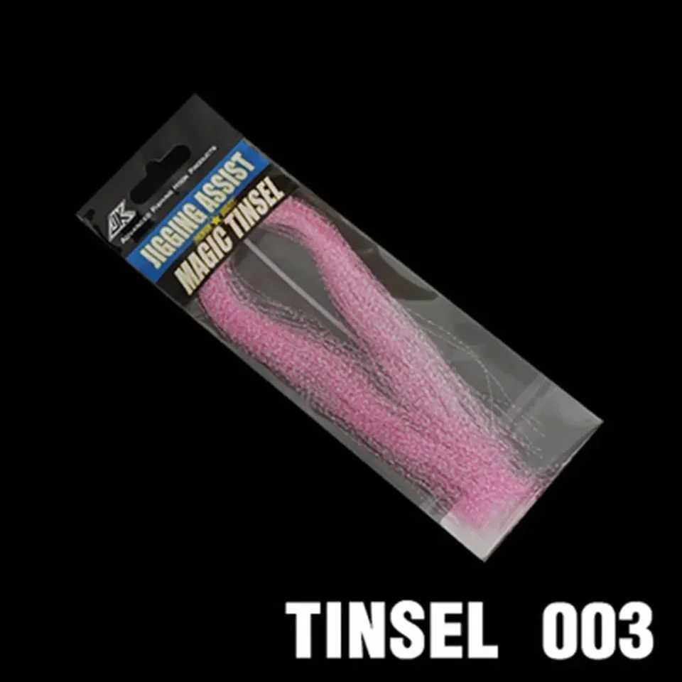 Glow Material UV Holographic Tinsel Twisted Fly Tying Jigs Hook Assist Lure Making Material Fishing Tackle AccessoriesXJ250122