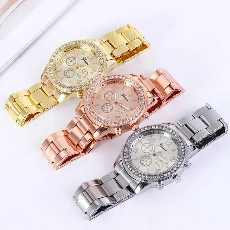 Wen Watches Fashion Rose Gold Watch Ladies Bracelet Wristwatches Stainless Steel Silver Strap Fem Quartz Watch Clock X250203