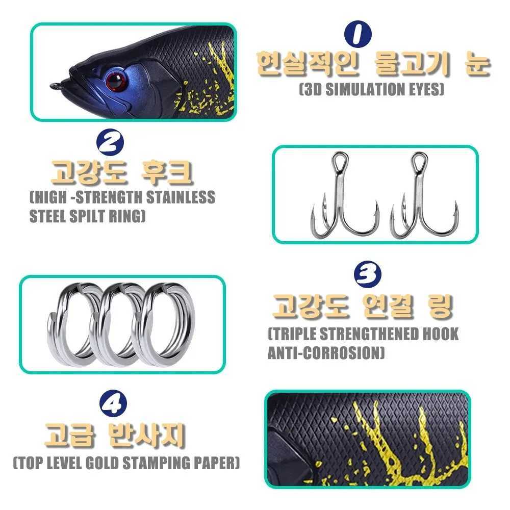 Slow Sinking SwimBaits Fishing Lures 30G Whopper Vibration Soft Tail Or Pike And Bass Hard Baits Isca Artificiall AccessoriesXJ250122