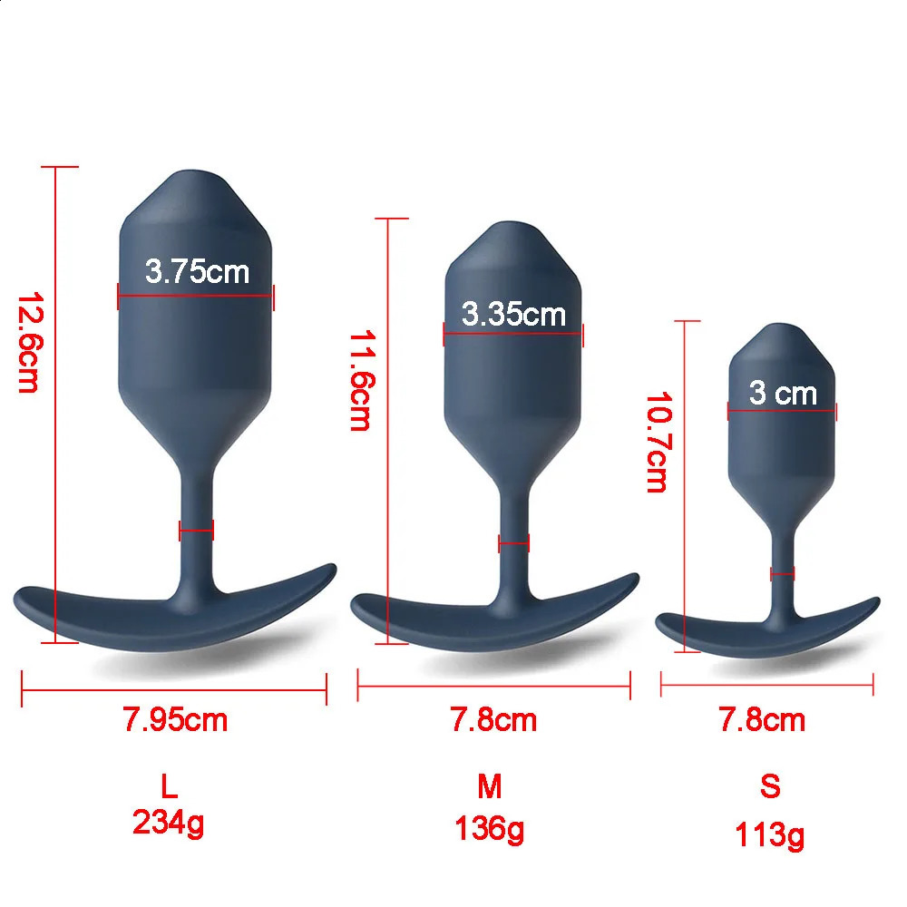 3pcsSet Anal Plug With Balls Anal Contraction Training Butt Plug Prostate Massage Anal Sex Toys For Women Men Beginner Sex Shop 250108