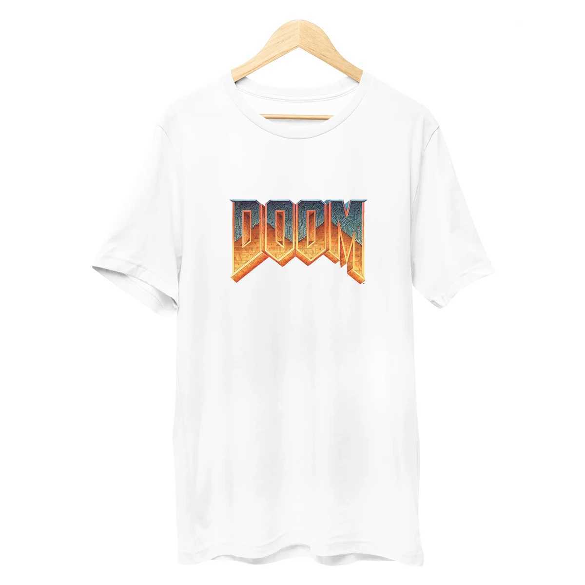 Doom T-shirts Casual Mens Clothes Short Sleeve Tees Summer Streetwear X250203