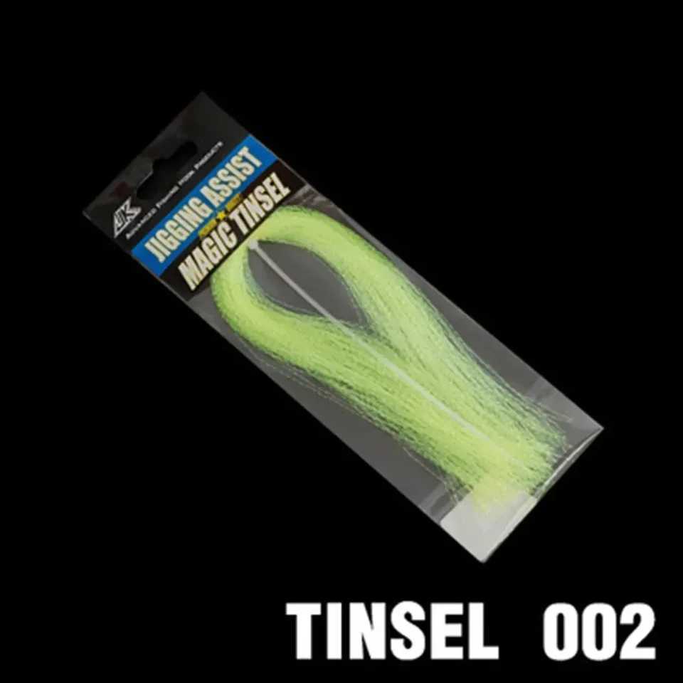 Glow Material UV Holographic Tinsel Twisted Fly Tying Jigs Hook Assist Lure Making Material Fishing Tackle AccessoriesXJ250122