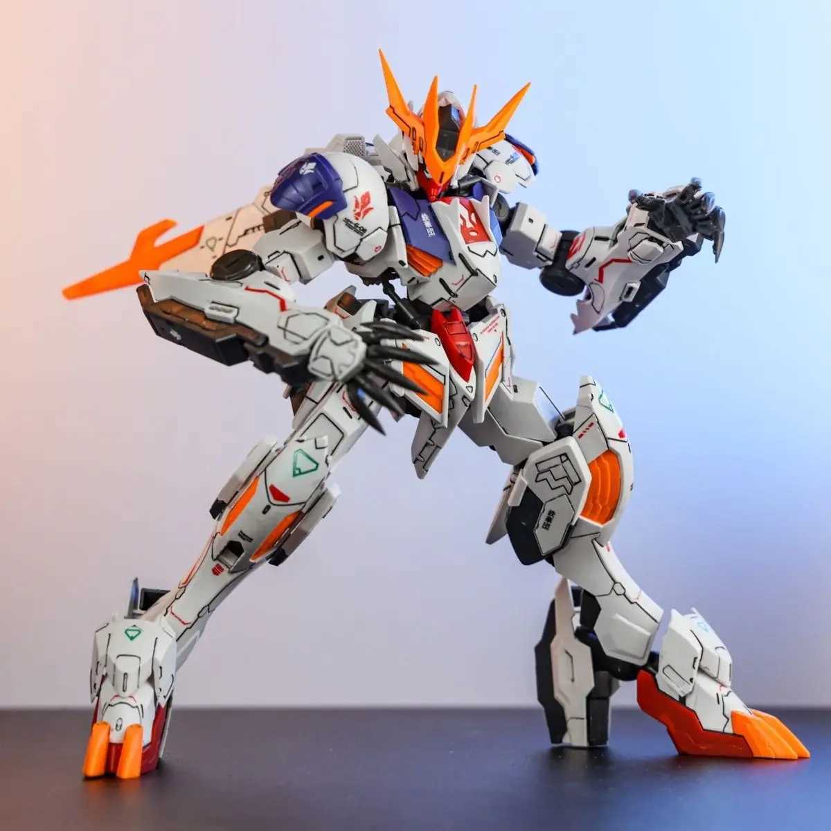 Max Model 1/100 Barbatos lupus Rex assembly model kit action diagram robot plastic model kit customized toy gift W250120