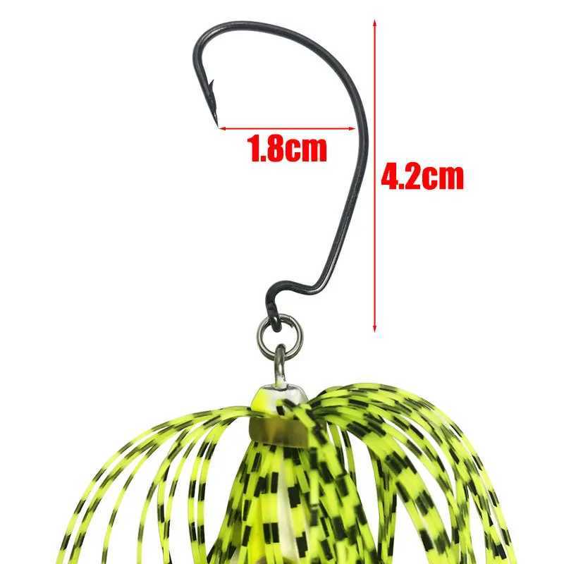 New arrival spinner bait fishing lure Chatter bait Dancer Buzzbait for bass pikeXJ250122