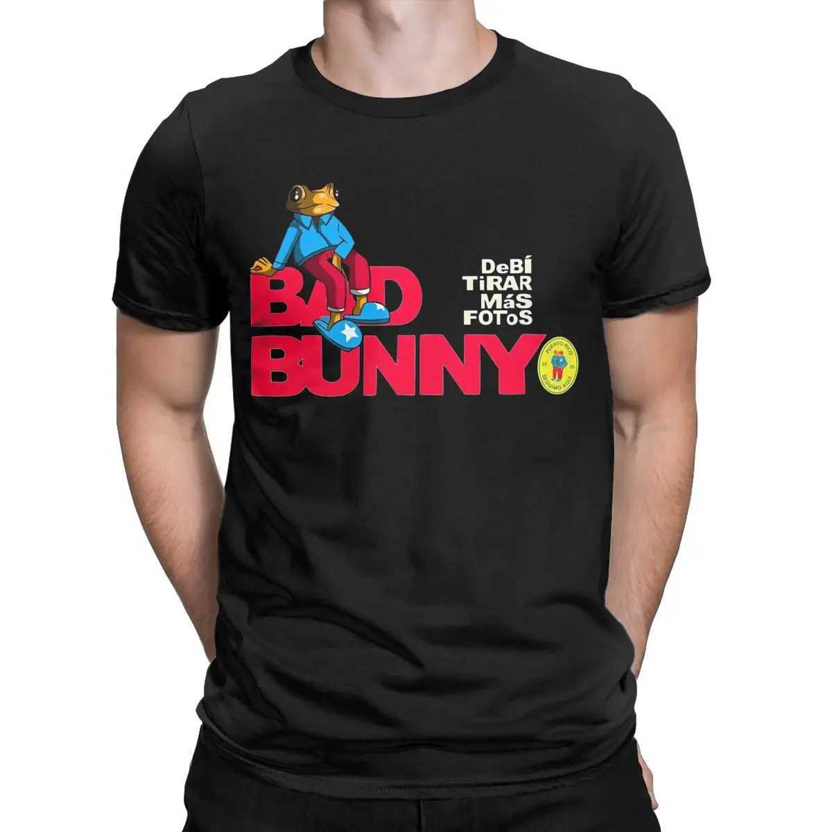 Haikyuu T Shirt DTMF With Bear Cartoon Debi Tirar Mas Fotos Printing Bad Bunnies Cotton T-Shirts for Men Summer Basic Top Tees X250203