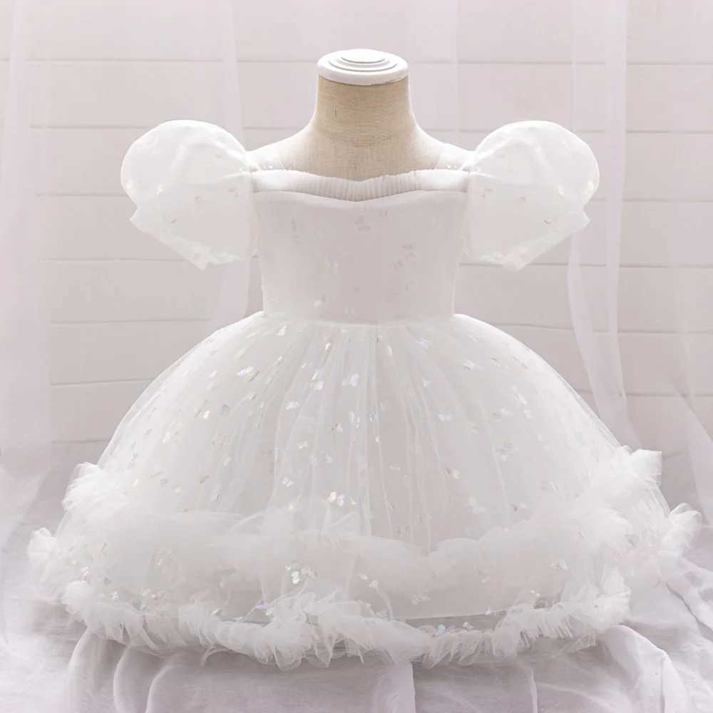 Childrens Christmas Dress Butterfly Design Baby Dress Cute Tulle Dress Childrens Party Birthday Gift X250203