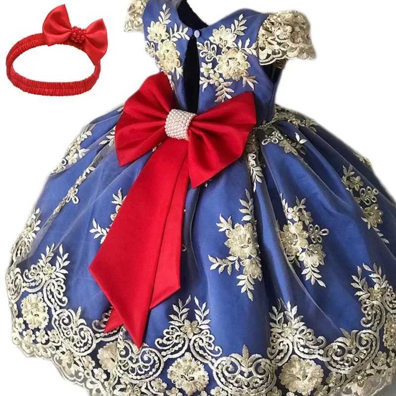 Baby Girl Dress 1 Year Birthday 3 6 9 12 18 24 Months Preschool Girl Dress Lace Christmas Dress Princess Baby Party Dress X250203