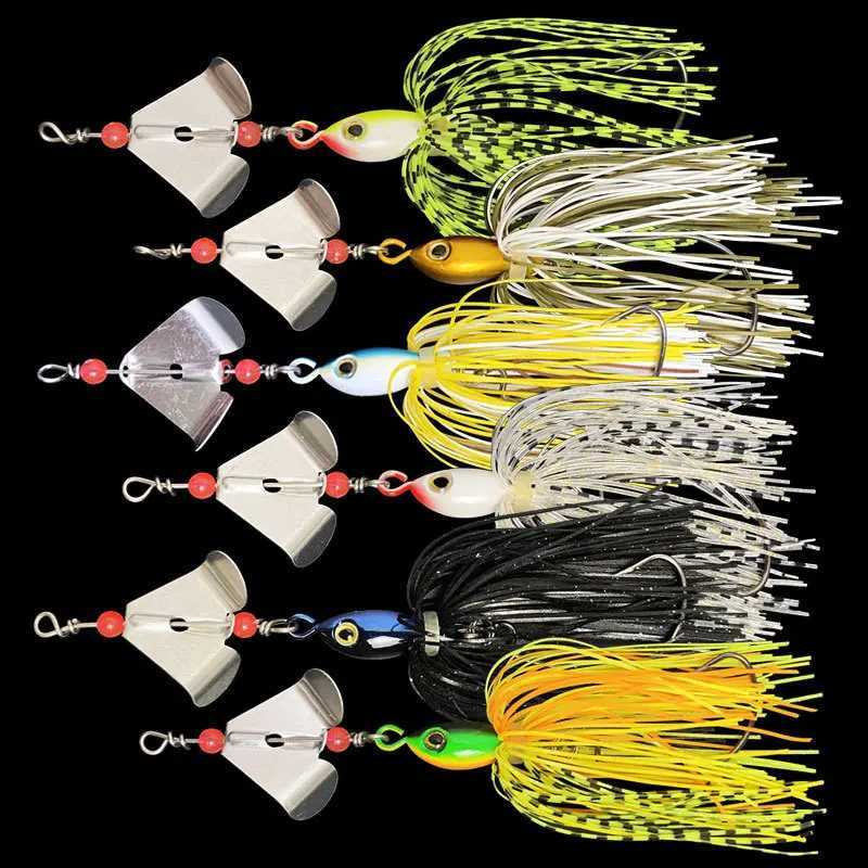 New arrival spinner bait fishing lure Chatter bait Dancer Buzzbait for bass pikeXJ250122