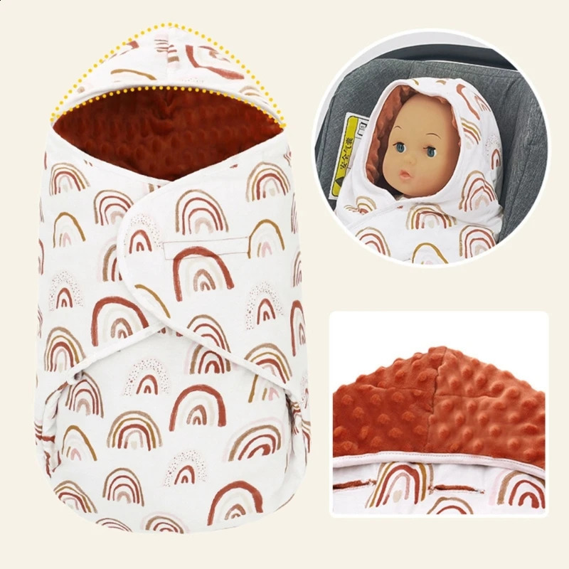 Baby Car Seats Blanket Cotton Soft Wrap borns Swaddles Blanket for Boy Girls 250114