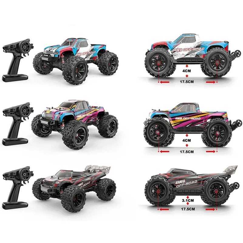 MJX Edition - Durable & Speedy Miniature RC Race Tractor Collection by Hyper Go at 1/16th Scale