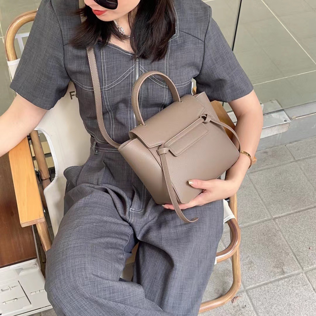 Bag 2025 New Pico Catfish Fashionable And Versatile Nano Single Shoulder Slant Cross Large Capacity Leather Handheld Wing Bag