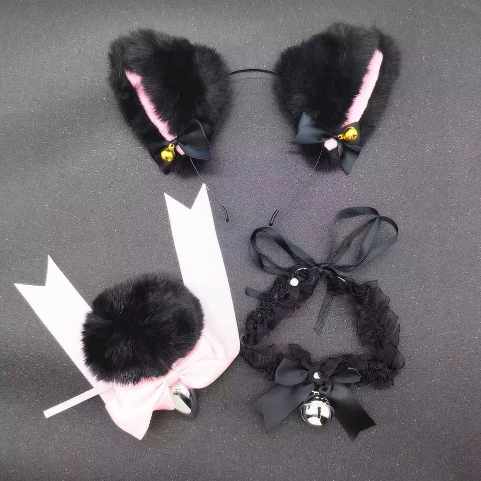 Rabbit Tail Sex Toys Anal Plug Role-playing Adult Game Couple Training Rabbit Tail Butt Plug Anal Toys for CoupleXJ250121