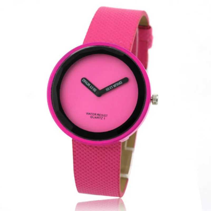 WaGe Wens Watches Fashion Casual Ladies Watches Red Leather Band Quartz Wristwatches Wen wrist watch feminino relogio X250203