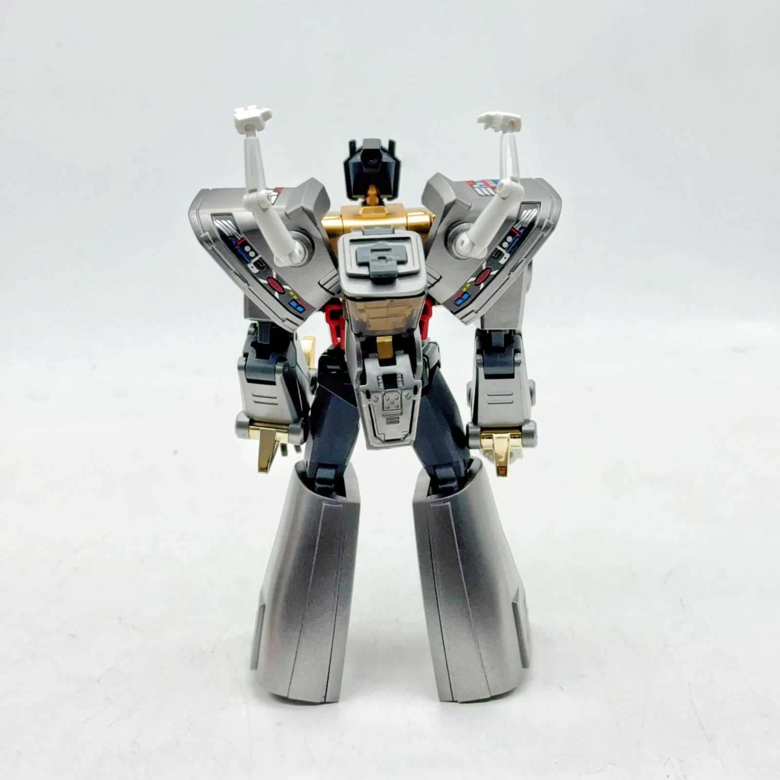 Inventory MHZ Transformer Toy MH-MINI-09C Iron Lock Dinosaur Metal Version Transformer Robot Action Picture Toy Childrens Gift W250120
