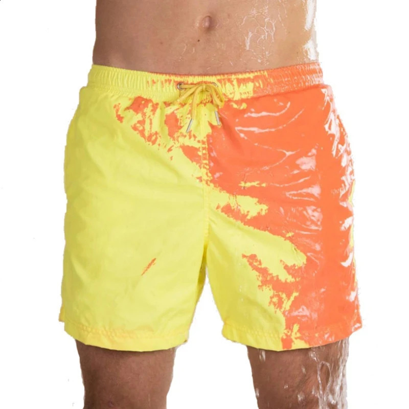 Summer Beach Shorts 2024 Mens Swimming Trunks Swimwear Sports Quick Dry Bathing Short Pants Harajuku Cool Ice Board Homme 250121